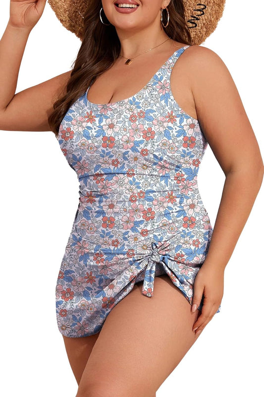 Stylish Swimdress for Women — Tummy Control & Flattering Fit